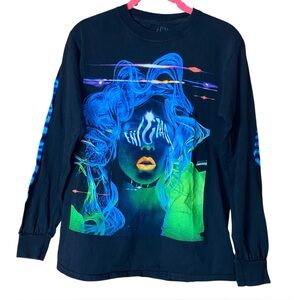 Lady Gaga Enigma Long Sleeve Concert T-Shirt Size Small